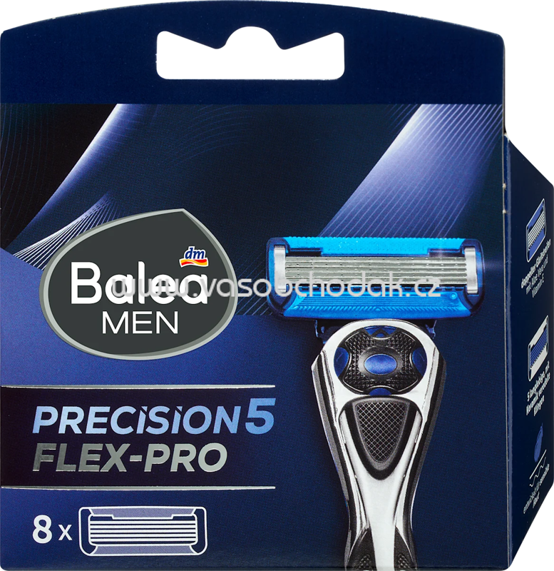 Balea MEN Rasierklingen, precision5 Flex-Pro, 8 St Balea MEN Rasierklingen, precision5 Flex-Pro, 8 St