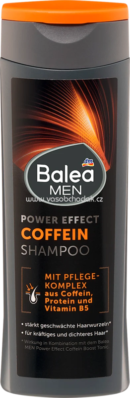 Balea MEN Shampoo Power Effect Coffein, 250 ml Balea MEN Shampoo Power Effect Coffein, 250 ml