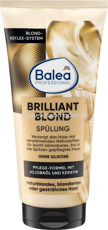 Balea PROFESSIONAL Conditioner Brilliant Blond, 200 ml
