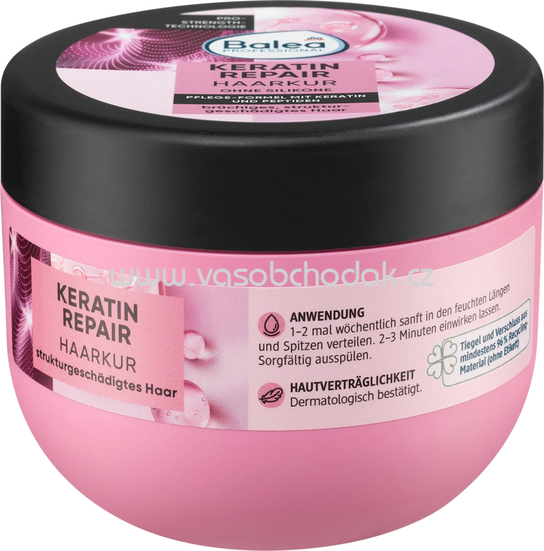 Balea PROFESSIONAL Haarkur Keratin Repair, 300 ml Balea PROFESSIONAL Haarkur Keratin Repair, 300 ml