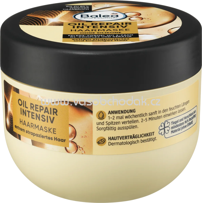 Balea PROFESSIONAL Haarkur Oil Repair Intensiv, 300 ml