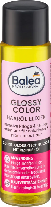 Balea PROFESSIONAL Haaröl Elixier Glossy Color, 20 ml