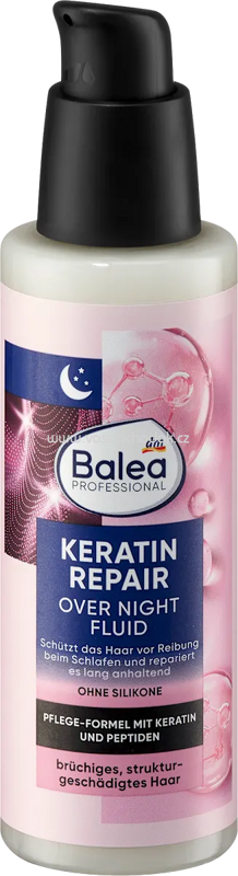 Balea PROFESSIONAL Over Night Fluid Keratin Repair, 100 ml Balea PROFESSIONAL Over Night Fluid Keratin Repair, 100 ml