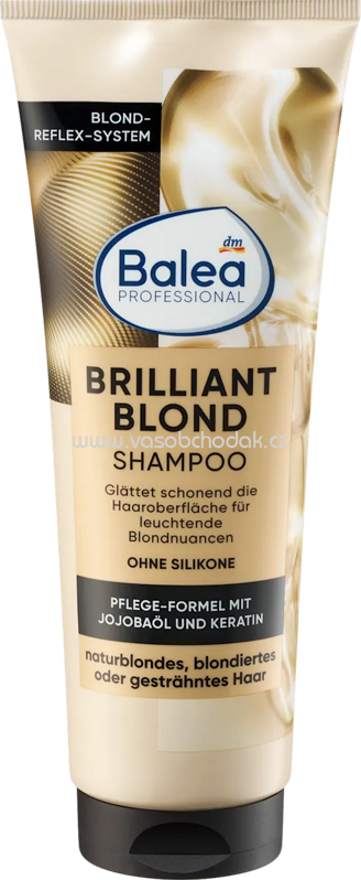 Balea PROFESSIONAL Shampoo Brilliant Blond, 250 ml