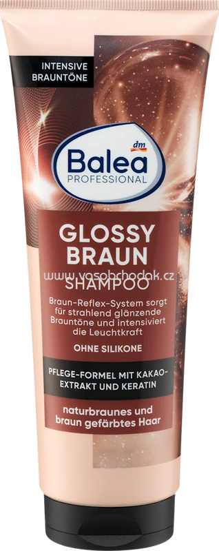 Balea PROFESSIONAL Shampoo Glossy Braun, 250 ml