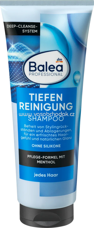 Balea PROFESSIONAL Shampoo Tiefenreinigung, 250 ml