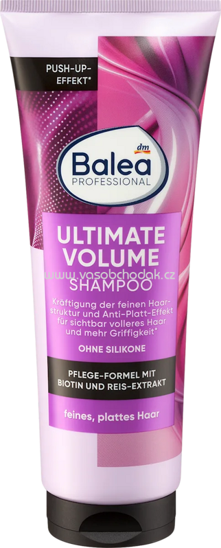 Balea PROFESSIONAL Shampoo Ultimate Volume, 250 ml