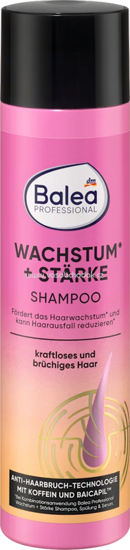 Balea PROFESSIONAL Shampoo Wachstum + Stärke, 250 ml Balea PROFESSIONAL Shampoo Wachstum + Stärke, 250 ml