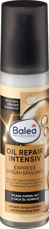 Balea PROFESSIONAL Sprüh-Conditioner Express Oil Repair Intensiv, 150 ml