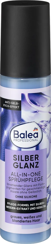 Balea PROFESSIONAL Sprühpflege Silberglanz, 150 ml