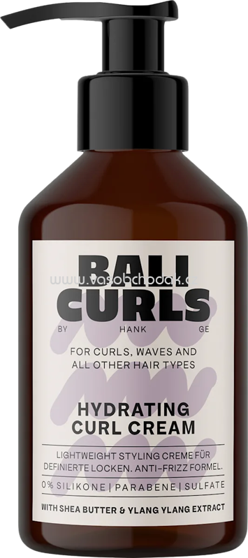 BALI CURLS Lockencreme Hydrating Curl Cream, 150 ml BALI CURLS Lockencreme Hydrating Curl Cream, 150 ml