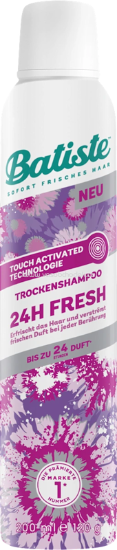 Batiste Trockenshampoo 24h Fresh, 200 ml Batiste Trockenshampoo 24h Fresh, 200 ml