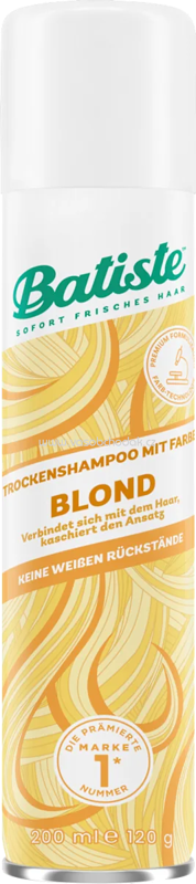 Batiste Trockenshampoo Blond, 200 ml Batiste Trockenshampoo Blond, 200 ml