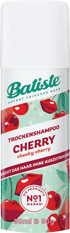 Batiste Trockenshampoo Cherry Reisegröße, 50 ml Batiste Trockenshampoo Cherry Reisegröße, 50 ml