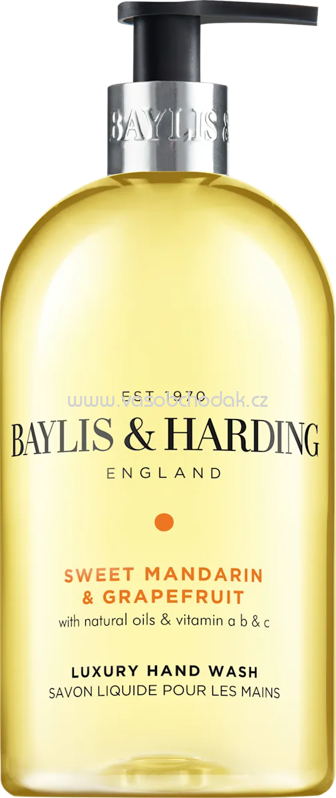 Baylis & Harding Flüssigseife Mandarine & Grapefruit, 500 ml
