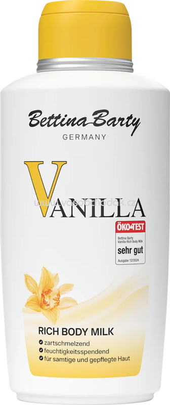 Bettina Barty Körpermilch Vanilla Rich, 500 ml Bettina Barty Körpermilch Vanilla Rich, 500 ml