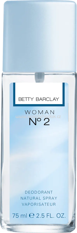 Betty Barclay Deo Naturalspray Zerstäuber woman No. 2, 75 ml