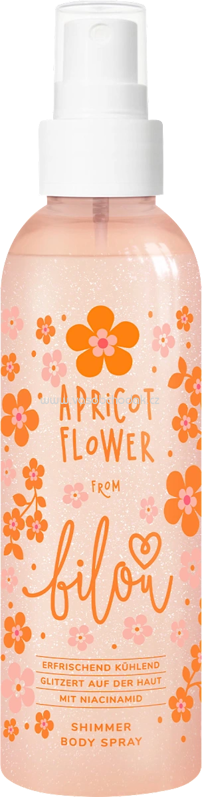 bilou Bodyspray Schimmer Apricot Flower, 150 ml bilou Bodyspray Schimmer Apricot Flower, 150 ml