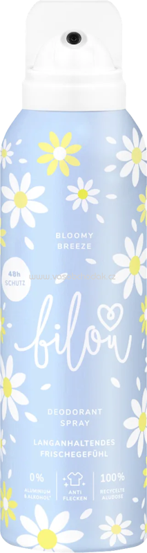 bilou Deospray Bloomy Breeze, 150 ml bilou Deospray Bloomy Breeze, 150 ml