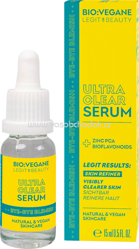 BIO VEGANE Serum Ultra Clear, 15 ml BIO VEGANE Serum Ultra Clear, 15 ml