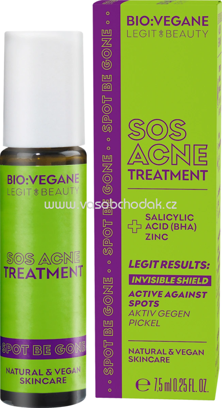 BIO VEGANE SOS Acne Treatment, 7,5 ml BIO VEGANE SOS Acne Treatment, 7,5 ml