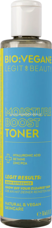 BIO VEGANE Toner Moisture Boost, 150 ml BIO VEGANE Toner Moisture Boost, 150 ml