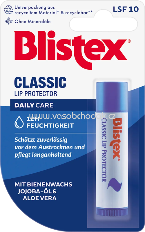 Blistex Lippenpflege Classic LSF 10, 4,25 g Blistex Lippenpflege Classic LSF 10, 4,25 g