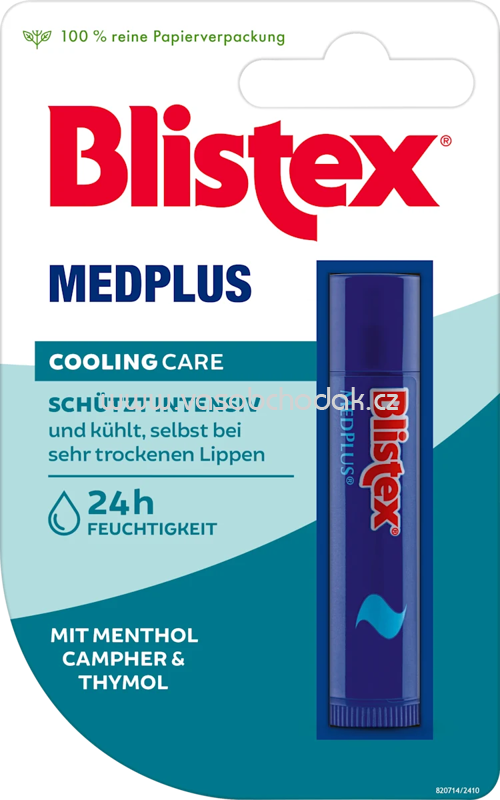 Blistex Lippenpflege Med Plus Stick, 4,25 g Blistex Lippenpflege Med Plus Stick, 4,25 g