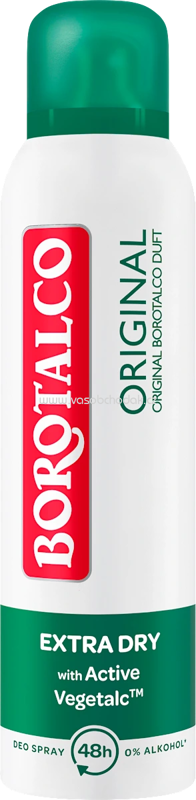Borotalco Antitranspirant Deospray Original, 150 ml Borotalco Antitranspirant Deospray Original, 150 ml
