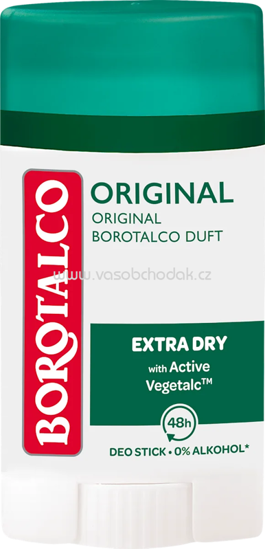 Borotalco Antitranspirant Deostick Original, 40 ml Borotalco Antitranspirant Deostick Original, 40 ml
