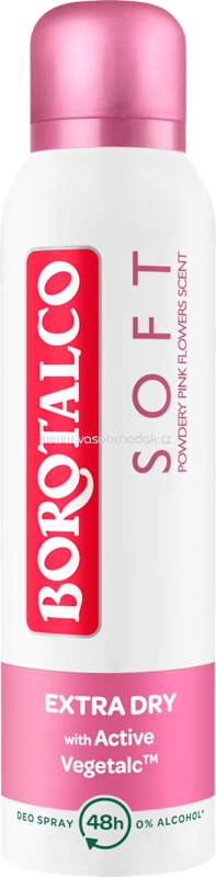 Borotalco Deospray Soft Flower, 150 ml Borotalco Deospray Soft Flower, 150 ml