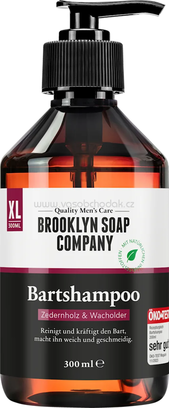Brooklyn Soap Company Bartshampoo, 300 ml