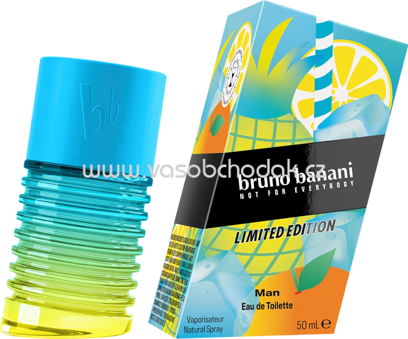 Bruno Banani Limited Edition Man Eau de Toilette, 50 ml