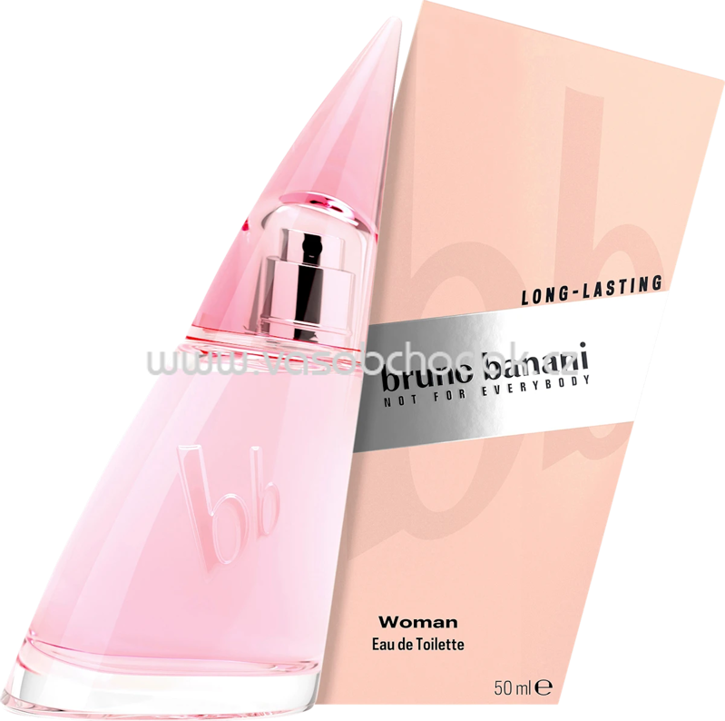Bruno Banani Woman Eau de Toilette, 50 ml Bruno Banani Woman Eau de Toilette, 50 ml