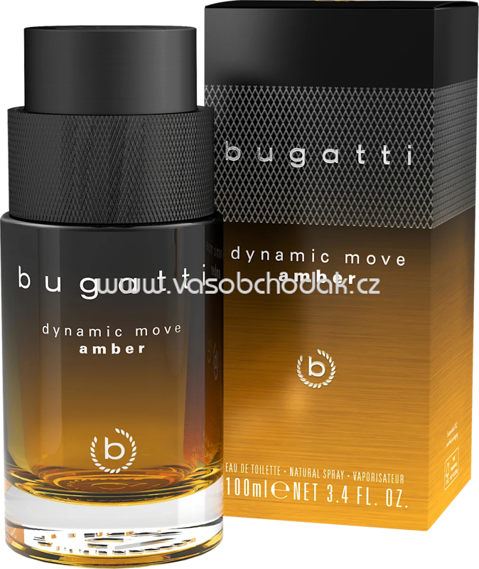 bugatti Dynamic Move Amber Eau de Toilette, 100 ml bugatti Dynamic Move Amber Eau de Toilette, 100 ml