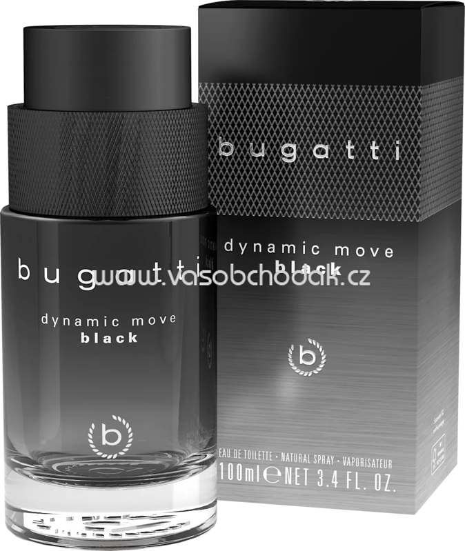 bugatti Dynamic Move Black Eau de Toilette, 100 ml bugatti Dynamic Move Black Eau de Toilette, 100 ml