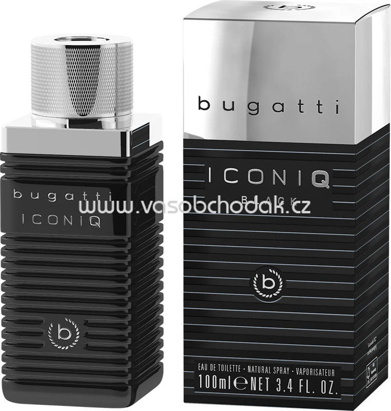 bugatti Iconiq Black Eau de Toilette, 100 ml bugatti Iconiq Black Eau de Toilette, 100 ml