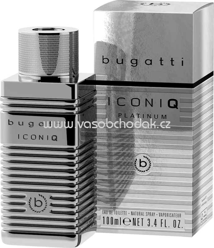 bugatti Iconiq Platinum Eau de Toilette, 100 ml bugatti Iconiq Platinum Eau de Toilette, 100 ml