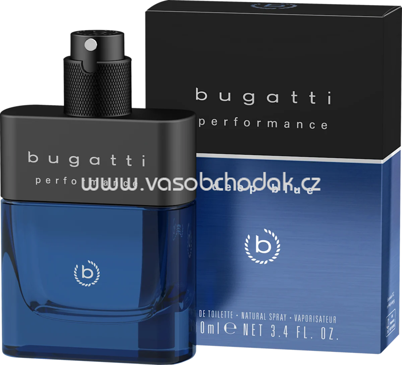bugatti Performance Deep Blue Eau de Toilette, 100 ml bugatti Performance Deep Blue Eau de Toilette, 100 ml