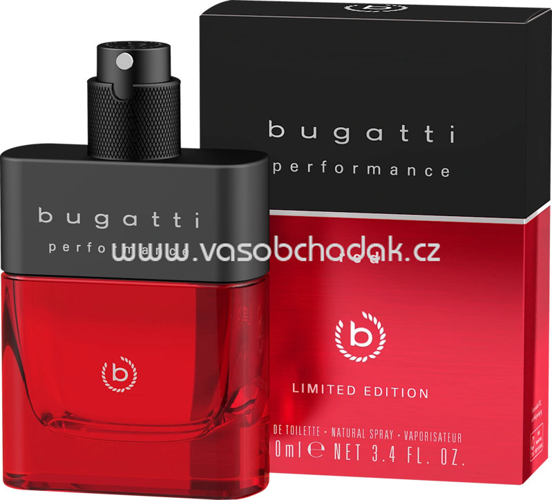 bugatti Performance Red Eau de Toilette, 100 ml bugatti Performance Red Eau de Toilette, 100 ml