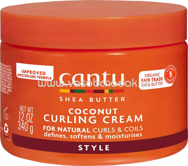 cantu Lockencreme Kokos, 340 g cantu Lockencreme Kokos, 340 g