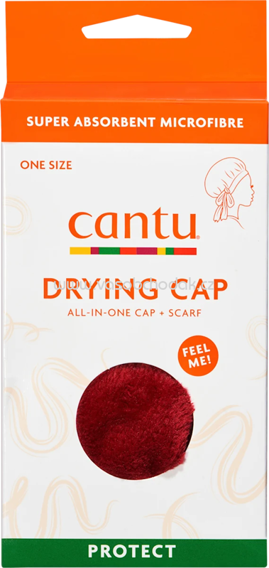 cantu Trockenmütze für Haare Mikrofaser, 1 St cantu Trockenmütze für Haare Mikrofaser, 1 St