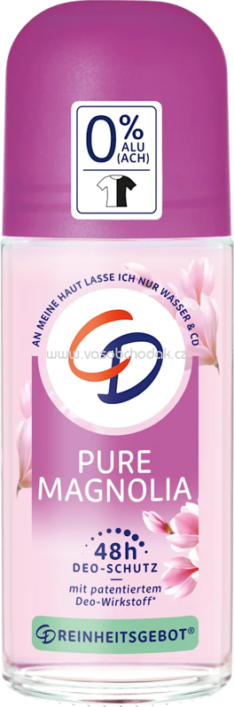 CD Deo Roll-on Pure Magnolia, 50 ml CD Deo Roll-on Pure Magnolia, 50 ml