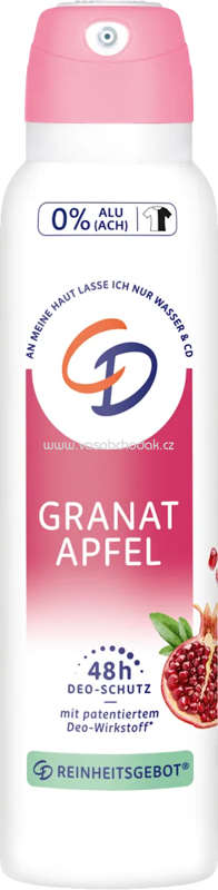 CD Deospray Bio-Granatapfel, 150 ml CD Deospray Bio-Granatapfel, 150 ml