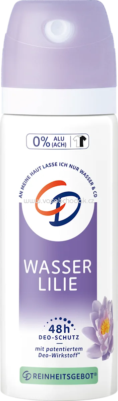 CD Desospray Wasserlilie, Reisegröße, 50 ml CD Desospray Wasserlilie, Reisegröße, 50 ml