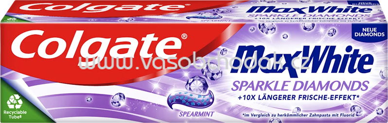 Colgate Zahnpasta Max White Sparkle Diamonds, 75 ml Colgate Zahnpasta Max White Sparkle Diamonds, 75 ml