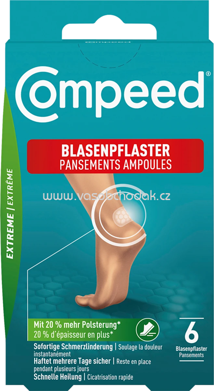 Compeed Blasenpflaster extreme, 6 St Compeed Blasenpflaster extreme, 6 St