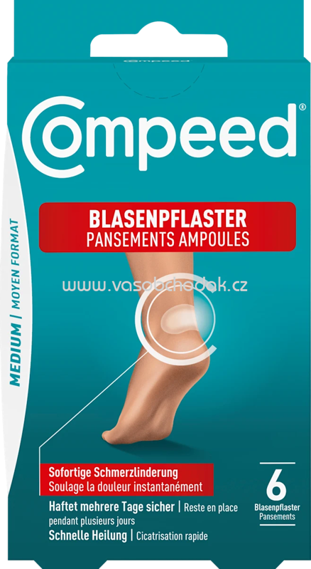 Compeed Blasenpflaster medium, 6 St Compeed Blasenpflaster medium, 6 St