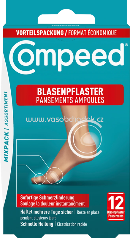 Compeed Blasenpflaster Mixpack, 12 St Compeed Blasenpflaster Mixpack, 12 St