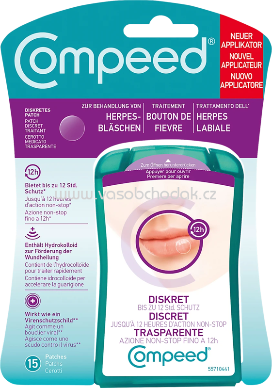 Compeed Herpesbläschen Patch, 15 St Compeed Herpesbläschen Patch, 15 St